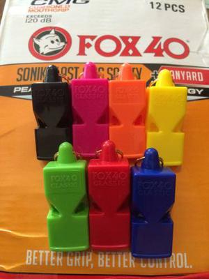 Silbato Fox 40 Classic. Guardavidas, Profes, Arbitros!