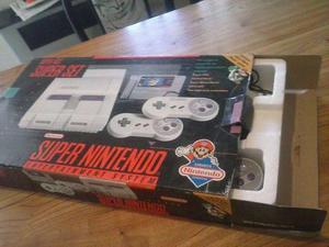 Super Nintendo Original Impecable Excelente Reliquia