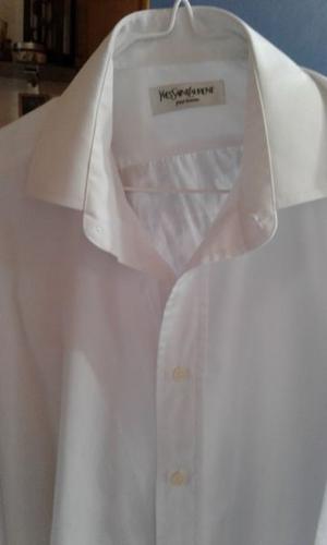 VENDO CAMISA BLANCA DE VESTIR DE HOMBRE, “YVES SAINT