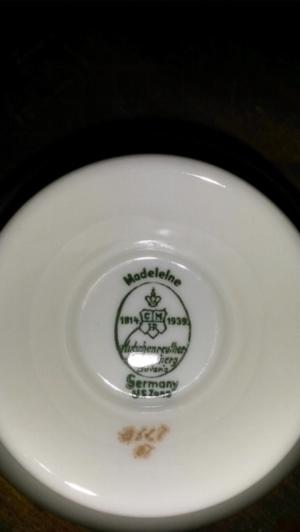 Vendo porcelana alemana antigua