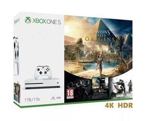 Xbox One S Microsoft 500gb R6 Y Assassins Creed Origins