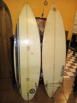 2 tablas de surf
