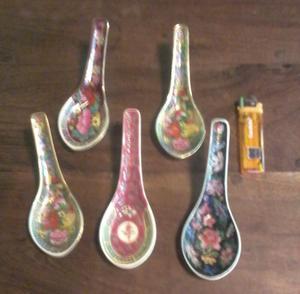 5 cucharitas chinas decoracion