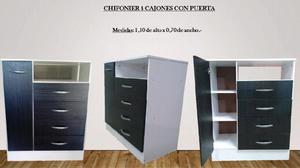 CHIFFONIER,PLACARES DE 2,3 Y 4 PUERTAS