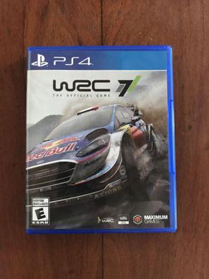 Juego físico WRC7 para ps4