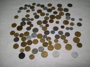 Lote de 100 monedas desde 1890 y 20 billetes argentinos