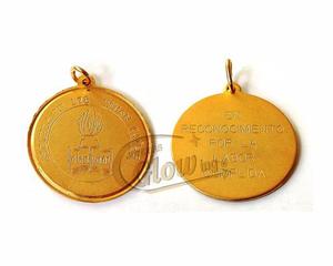 Medallas Oro 18k O Plata Grabadas Con Logo. Institucionales