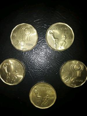 Monedas mundial 78