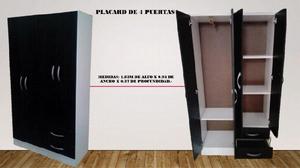 PLACARES DE 2,3 Y 4 PUERTAS,CHIFFONIERS.