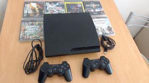 Playstation 3 De 160 Gb. + 2 Joysticks + Juegos, Impecable!