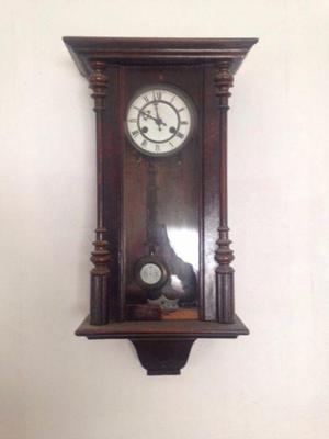 Reloj Antiguo Madera Pared