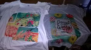 Remeras Sublimadas vs modelos