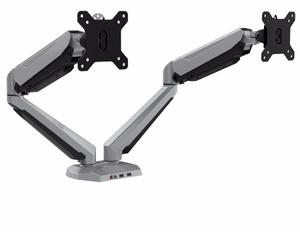 Soporte Doble Para Monitor Tv Led, Lcd, Articulado Orbita360