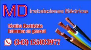 Tecnico Electricista 24hs