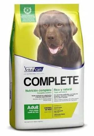 Vital Can Complete 20 Kg Control Peso Perros Envíos Gratis