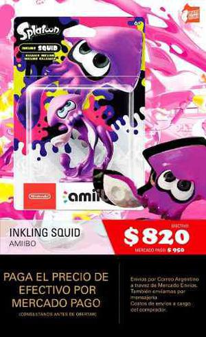 Amiibo Splatoon 2 - Inkling Squid - Nintendo Switch