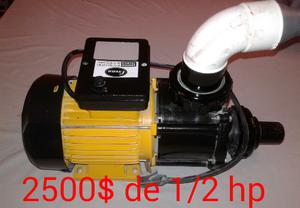 Bomba para jacuzzi de 1/2 hp