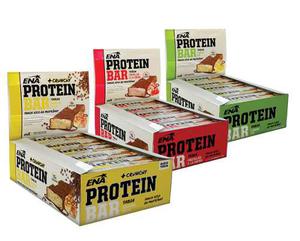 C.ena 3 Cajas Protein Bar (48 Unidades) Proteína En Barra