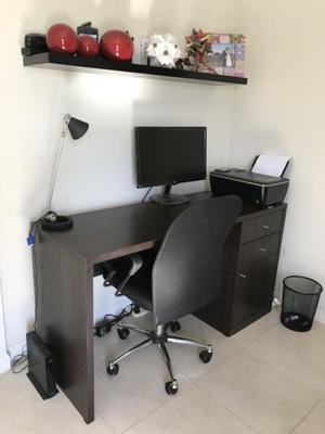 Escritorio PC (opcional silla + estante)