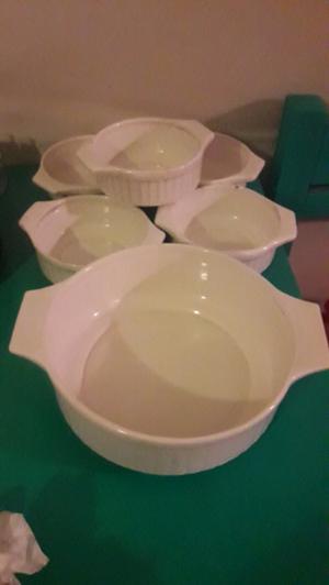 Juego vasijas cerámica