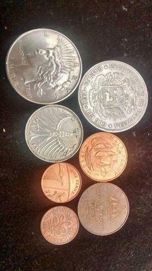 Lote de monedas de cobre y plata!! Impecables