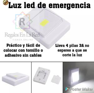 Luz led de emergencia