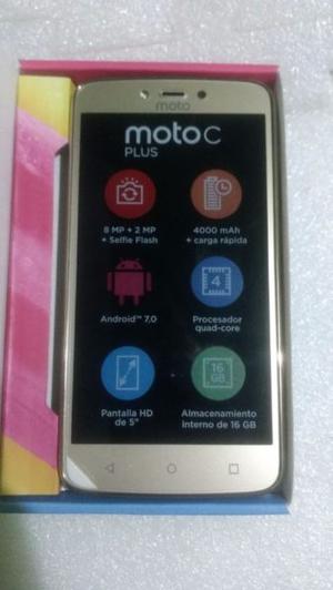 MOTO C PLUS, NUEVO EN CAJA, LIBRE DE FABRICA