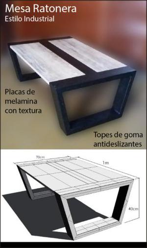 Mesa Ratonera. Diseño Exclusivo