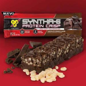 Nuevas Barras Proteicas Syntha 6 Chocolate Crisp 12 Unidades