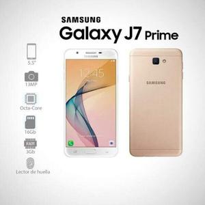 Oferton Samsung J7 Prime 4g Gold Lector Huella 16gb 3gb
