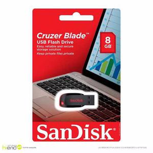 Pendrive Sandisk Cruzer Blade 8gb Usb 2.0 Flash Drive