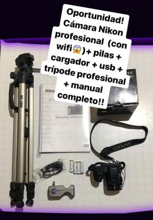 Súper oferta cámara Nikon completa con accesorios