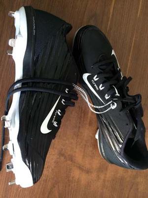 Spikes Negros De Beisbol Y Softbol Chapa Talle  Cm