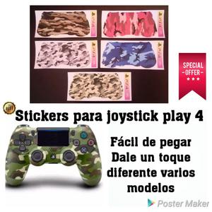 Sticker joystick play 4