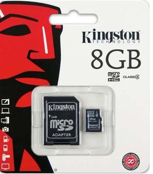 Tarjeta De Memoria Micro Sd Kingston 8gb