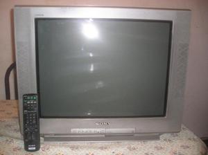 Tv Televisor Color 25 Sony Trinitron Pant Plana C/ctrl Orig.
