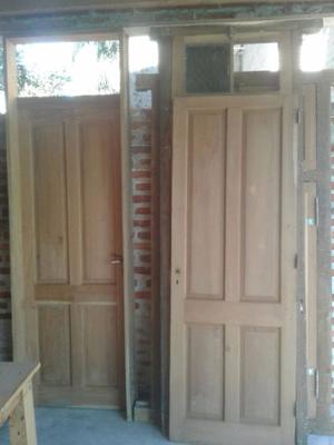 Vendo puertas y ventanas de madera