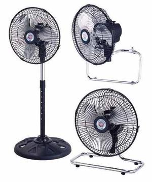 Ventilador Suzika 3 En 1 Pie Pared Piso Turbo 65 Watt Full