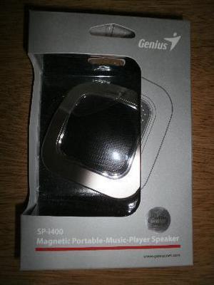 parlante portatil genius sp-i400 usb metal sd mp3 nuevo en