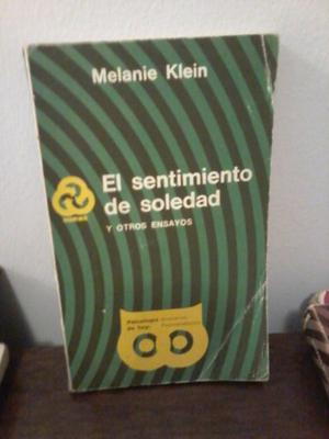 vendo libro "el sentimiento de soledad"