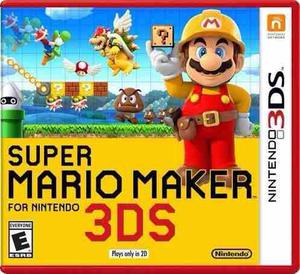 3ds Super Mario Maker 3ds!! Nuevo, Sellado!!!