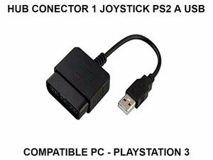 Adaptador De Joystick Playstation 2 A Usb / Pc / Ps3