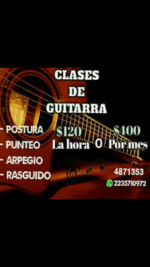 Clases de guitarra en mar del plata