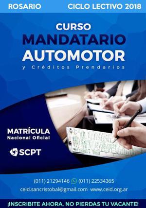 Curso MANDATARIO AUTOMOTOR en ROSARIO