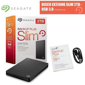 Disco Rígido Externo Usb 3.0 2tb Seagate Slim Xbox Ps4