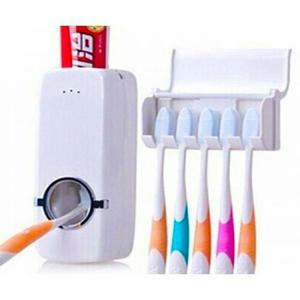Dispenser Pasta Dental - Porta Cepillo 2 En 1 Touch Me