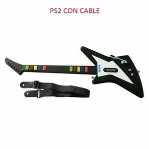 Guitarra Ps2 Gh3 10 Botones Guitar Hero Cable Claypole