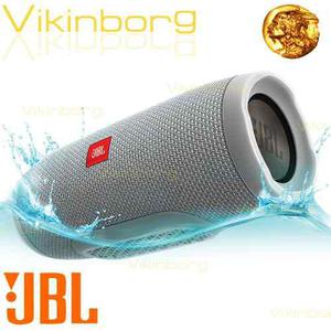 Parlante Bluetooth Jbl Charge 3 Ios Android Gris Sumergible