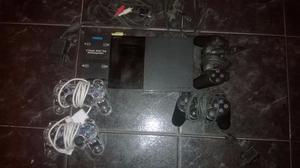 Playstation 2 Chipeada Y Accesorios (precio Charlable)