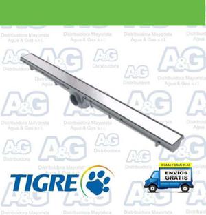 Rejilla Lineal 90 Cm Acero Inoxidable Tigre Desagüe Moderno